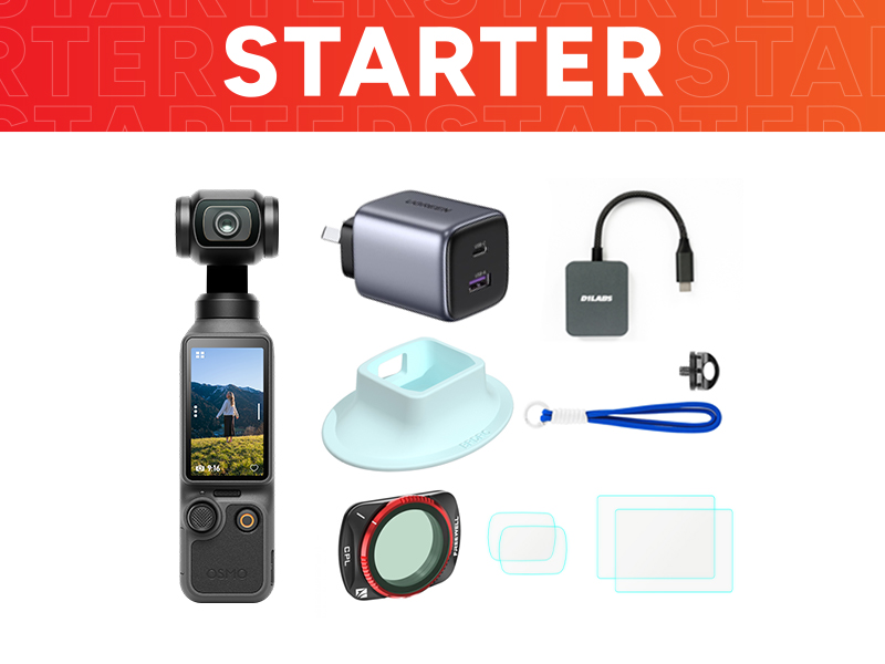 Osmo Pocket 4 Starter Combo